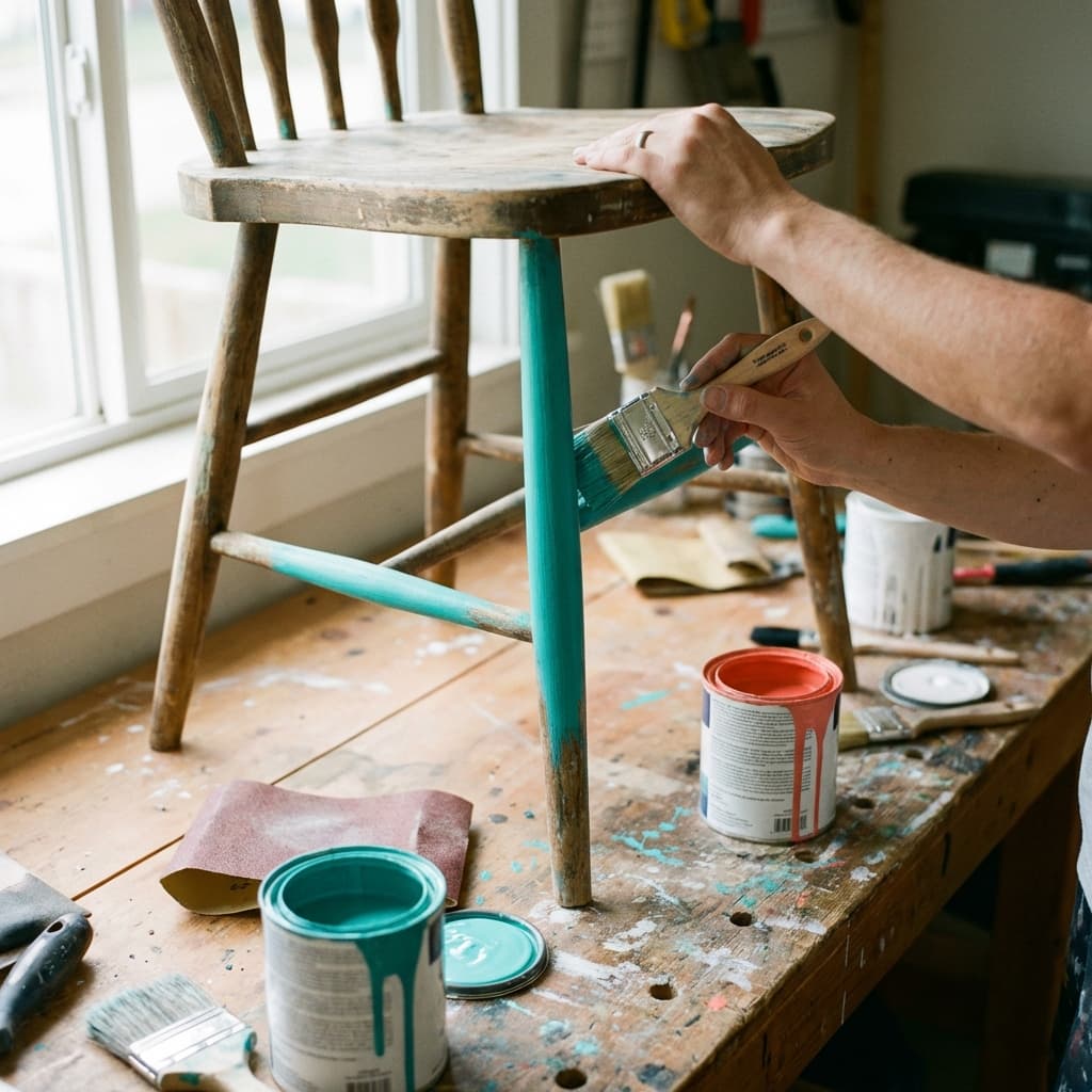 Ahşap Boyama Masterclass: Eski Mobilyaları Yenileme Sanatı