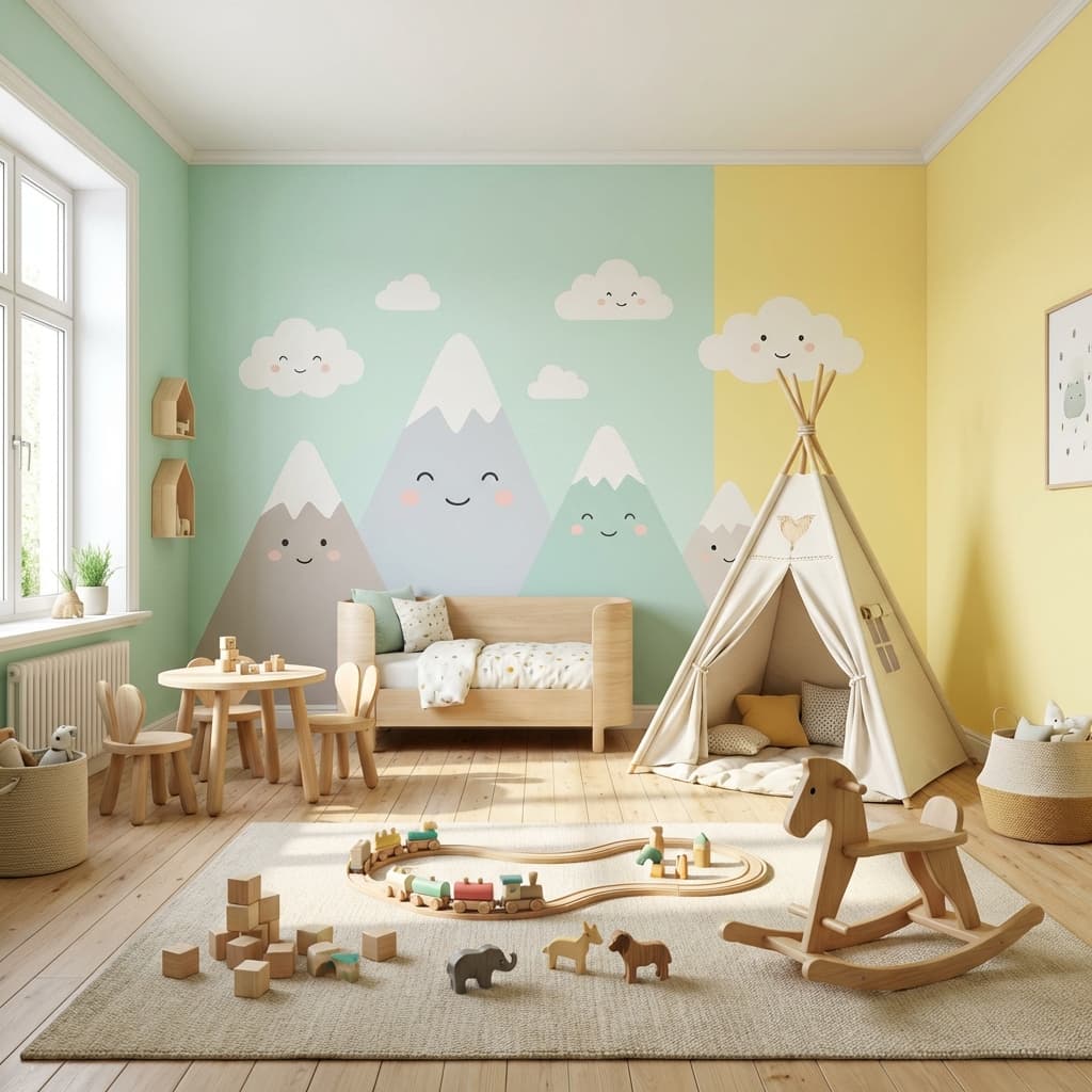 Çocuk Odası Duvar Boyası: Sağlıklı, Güvenli ve İlham Veren Seçimler