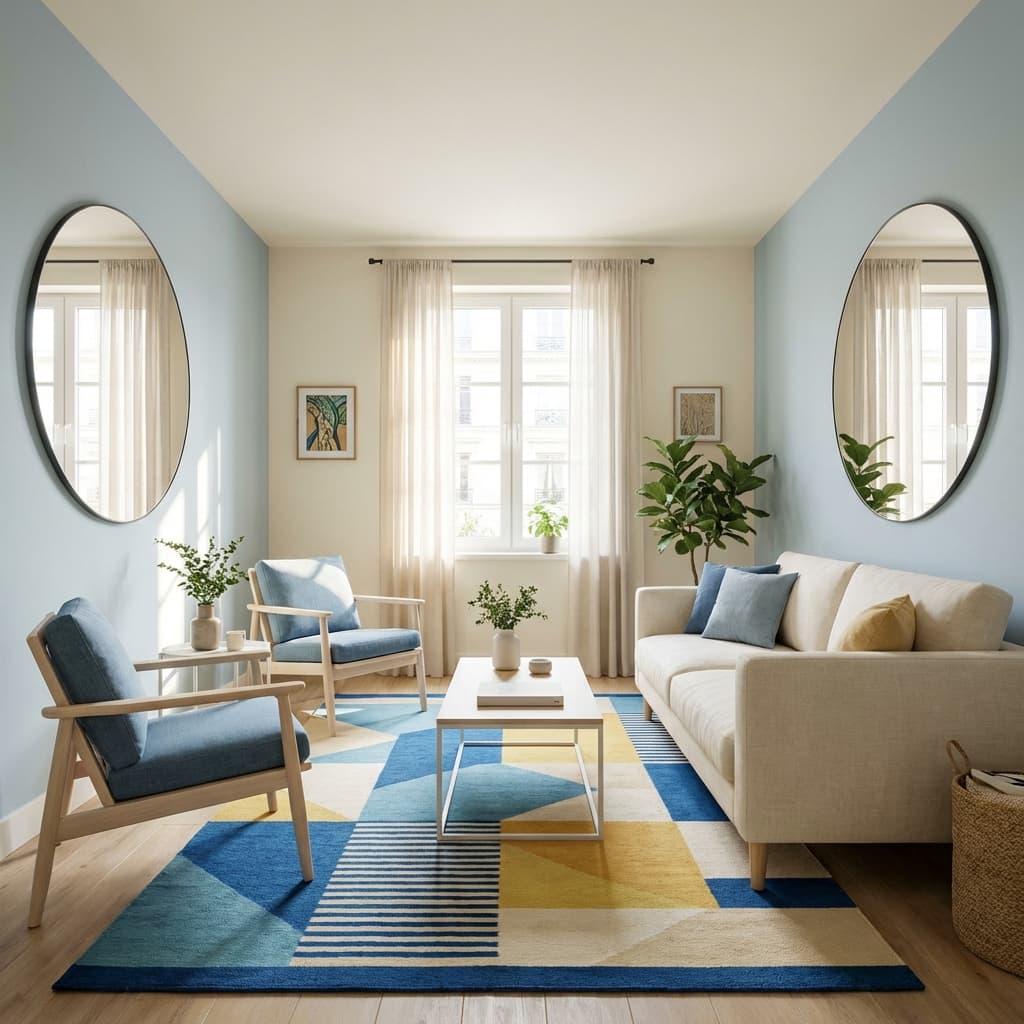 Küçük Odaları Geniş Gösteren Renk Hileleri ve Tasarım Sırları