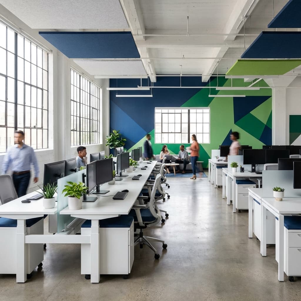 Ofis Boya Renkleri ve Verimlilik: Çalışma Alanınızı Yeniden Tasarlayın