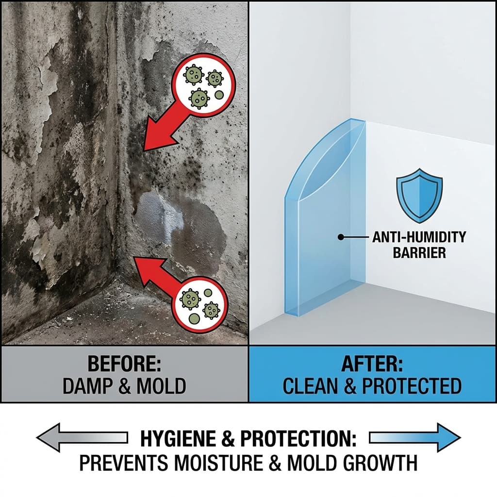 Rutubet Önleyici Boya Rehberi: Küf ve Neme Karşı Bilimsel Çözümler